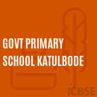 Govt Primary School Katulbode Logo
