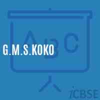 G.M.S.Koko Middle School Logo