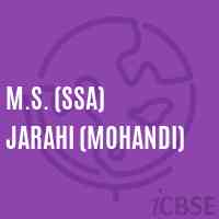 M.S. (Ssa) Jarahi (Mohandi) Middle School Logo