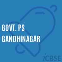 Govt. Ps Gandhinagar Primary School Logo