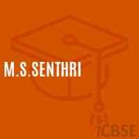 M.S.Senthri Middle School Logo