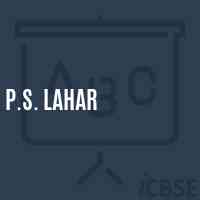 P.S. Lahar Primary School Logo