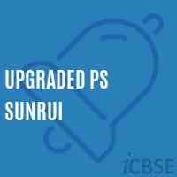 Upgraded Ps Sunrui Primary School Logo