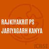 Rajkiyakrit Ps Jariyagarh Kanya Primary School Logo