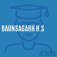 Baunsagarh H.S School Logo