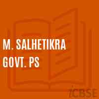 M. Salhetikra Govt. Ps Primary School Logo