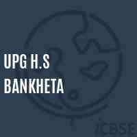 Upg H.S Bankheta School Logo