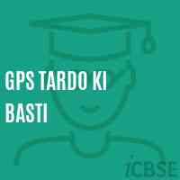 Gps Tardo Ki Basti Primary School Logo