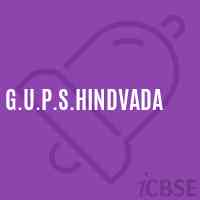 G.U.P.S.Hindvada Middle School Logo