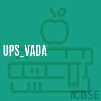 Ups_Vada Middle School Logo