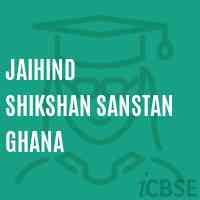 Jaihind Shikshan Sanstan Ghana Middle School Logo