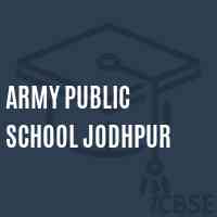 Army Public School Jodhpur Logo