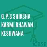 G.P.S Shiksha Karmi Bhawan Keshwana Primary School Logo