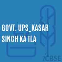 Govt. Ups_Kasar Singh Ka Tla Middle School Logo