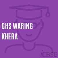 Ghs Waring Khera Secondary School Logo