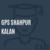 Gps Shahpur Kalan Primary School Logo
