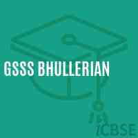 Gsss Bhullerian High School Logo