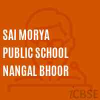 Sai Morya Public School Nangal Bhoor Logo