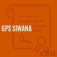 Gps Siwana Primary School Logo