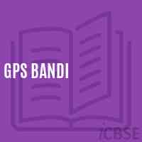 Gps Bandi Primary School Logo