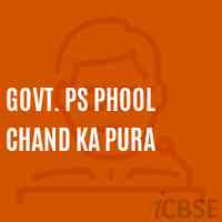 Govt. Ps Phool Chand Ka Pura Primary School Logo