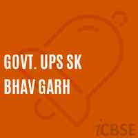 Govt. Ups Sk Bhav Garh Middle School Logo