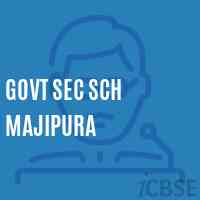 Govt Sec Sch Majipura Secondary School Logo