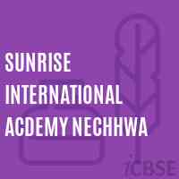 Sunrise International Acdemy Nechhwa Secondary School Logo