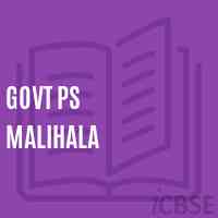 Govt Ps Malihala Primary School Logo