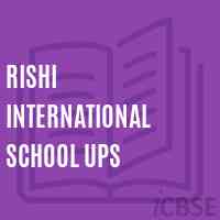 Rishi International School Ups Logo