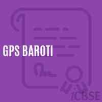 Gps Baroti Primary School Logo