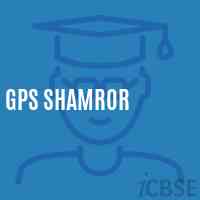 Gps Shamror Primary School Logo
