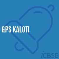 Gps Kaloti Primary School Logo