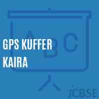 Gps Kuffer Kaira Primary School Logo