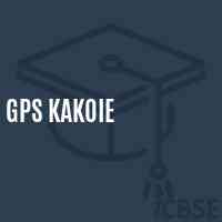 Gps Kakoie Primary School Logo