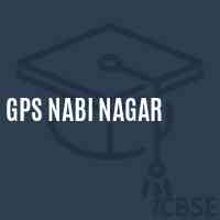 Gps Nabi Nagar Primary School Logo