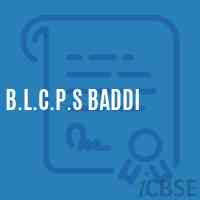 B.L.C.P.S Baddi Senior Secondary School Logo