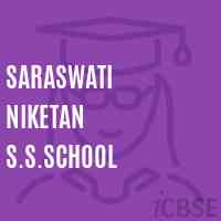 Saraswati Niketan S.S.School Logo