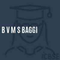 B V M S Baggi Middle School Logo