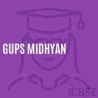 Gups Midhyan Middle School Logo