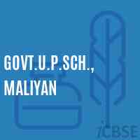 Govt.U.P.Sch., Maliyan Middle School Logo