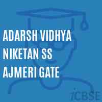 Adarsh Vidhya Niketan Ss Ajmeri Gate Secondary School Logo