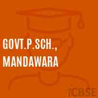 Govt.P.Sch., Mandawara Primary School Logo