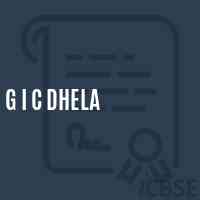 G I C Dhela High School Logo