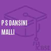 P S Dansini Malli Primary School Logo
