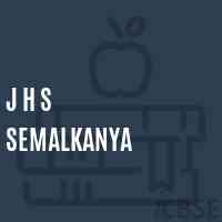 J H S Semalkanya Middle School Logo