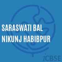 Saraswati Bal Nikunj Habibpur Primary School Logo