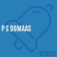 P S Domaas Primary School Logo