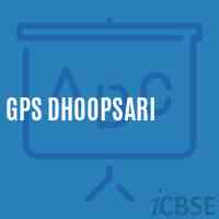 Gps Dhoopsari Primary School Logo