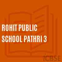 Rohit Public School Pathri 3 Logo